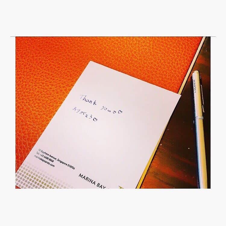 与田祐希のインスタグラム：「チェックアウトのときふと見たら、テーブルの上にあった与田ちゃんの置き手紙。  #よだちゃん #置き手紙」