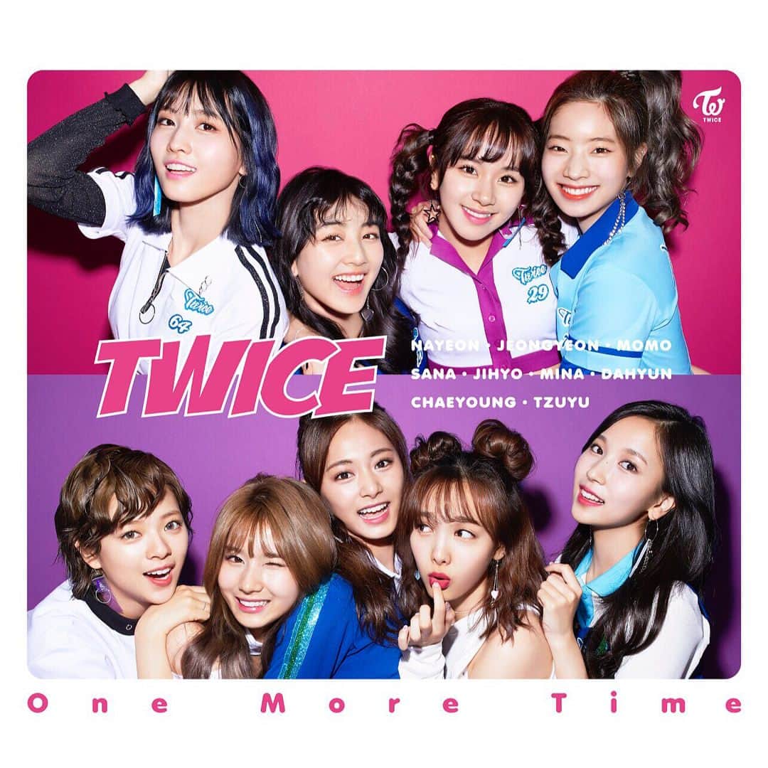 TWICE JAPANさんのインスタグラム写真 - (TWICE JAPANInstagram)「10.18(水)、いよいよ日本初のオリジナル曲となるTWICE JAPAN 1st SINGLE『One More Time』のリリースが決定！ぜひチェックしてみてください♪  http://www.twicejapan.com/  #TWICE #OneMoreTime」9月15日 4時05分 - jypetwice_japan