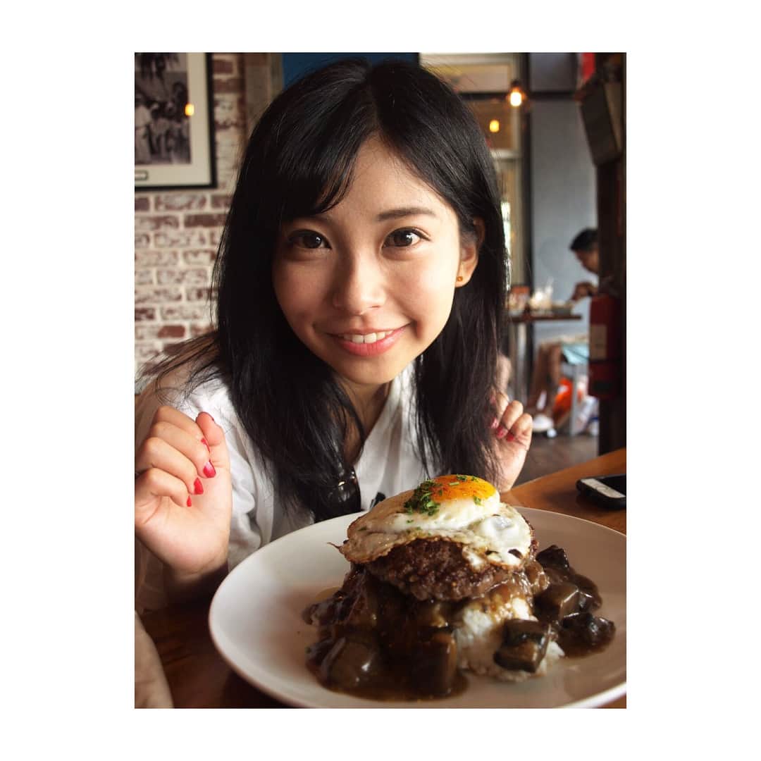 辻田良枝のインスタグラム：「. loco moco🇬🇺 . . #guam」