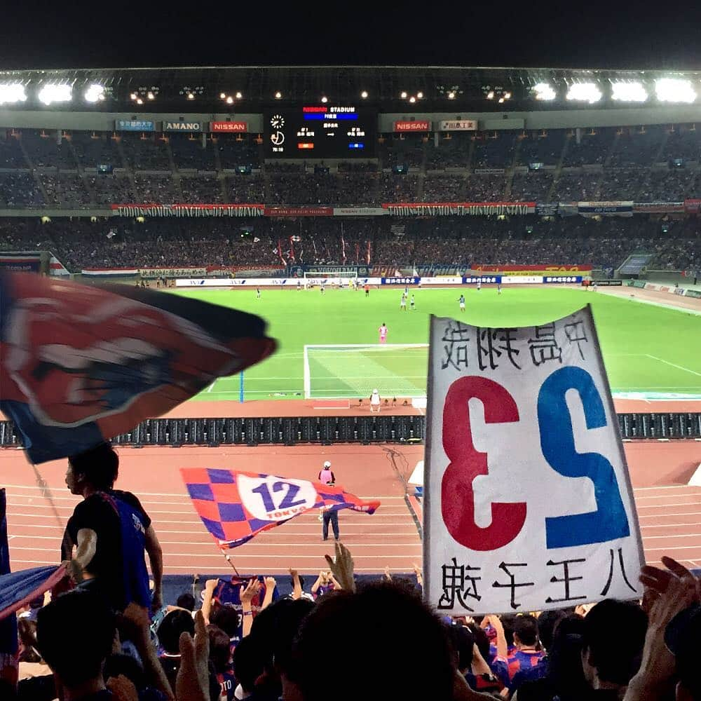 tokyoweekendさんのインスタグラム写真 - (tokyoweekendInstagram)「match day 2017.08.26 Yokohama FM - FCTokyo 1-0 @nissan stadium #fctokyo  #tokyoweekend」9月15日 17時18分 - tokyo_weekend