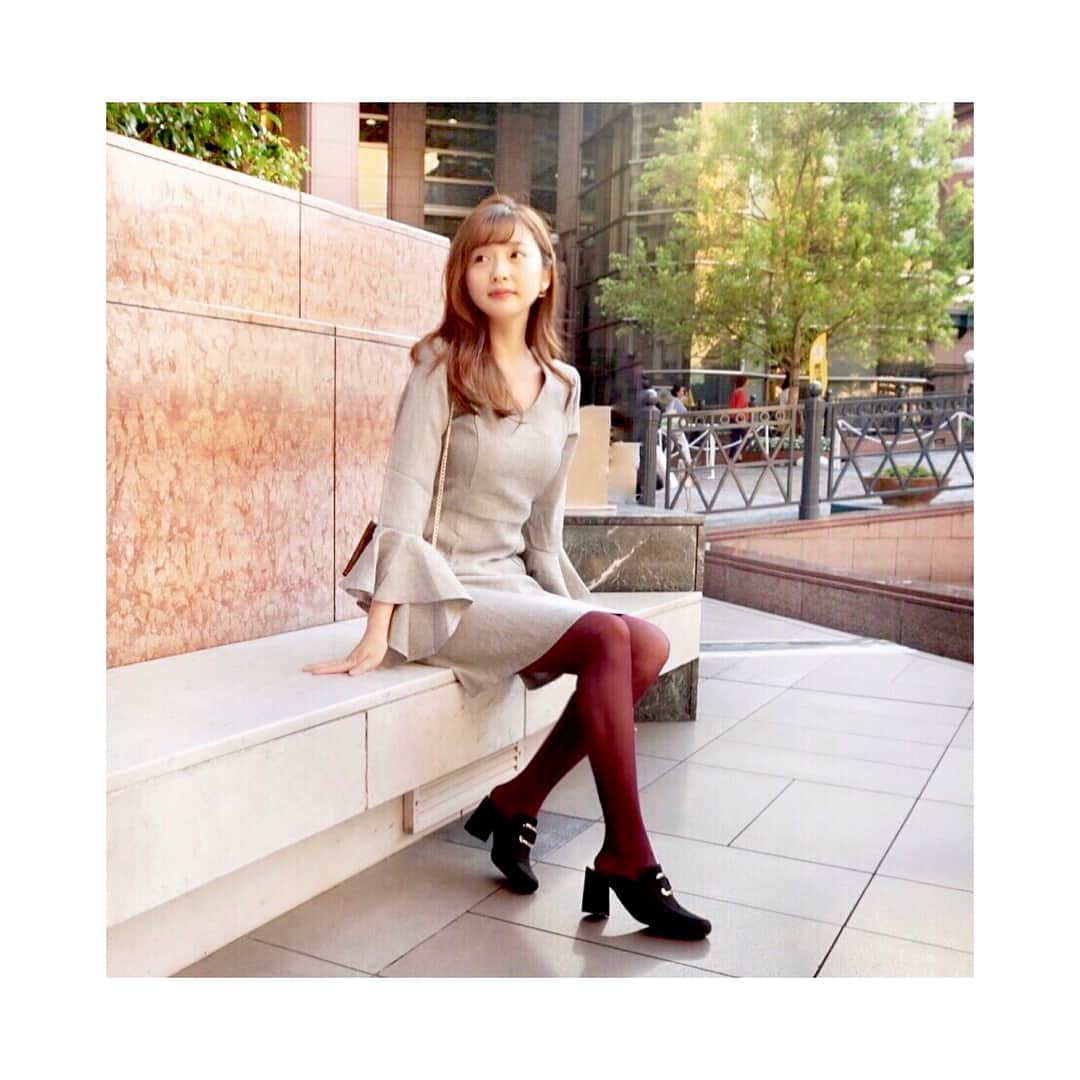 西村笑花さんのインスタグラム写真 - (西村笑花Instagram)「🍁 ・ ・ #onepiece ‥ @fifth_store (ES17S0867) #tights ‥  @frantica_closet #shoes ‥ @gu_global ・ もうすぐタイツの季節🌝🍂 とても履きやすくて、色も絶妙な @frantica_closet の タイツを履いてみたよ♡ #ootd #fashiondiaries #autumnfashion #今日のコーデ #プチプラコーデ #ワンピース #fifthTL #フィフス #colortights #FRANTICAcloset #フランティカクローゼット #カラータイツ #FRANTICA_style #秋ファッション #秋 #コーディネート」9月15日 19時02分 - emika_nishimura