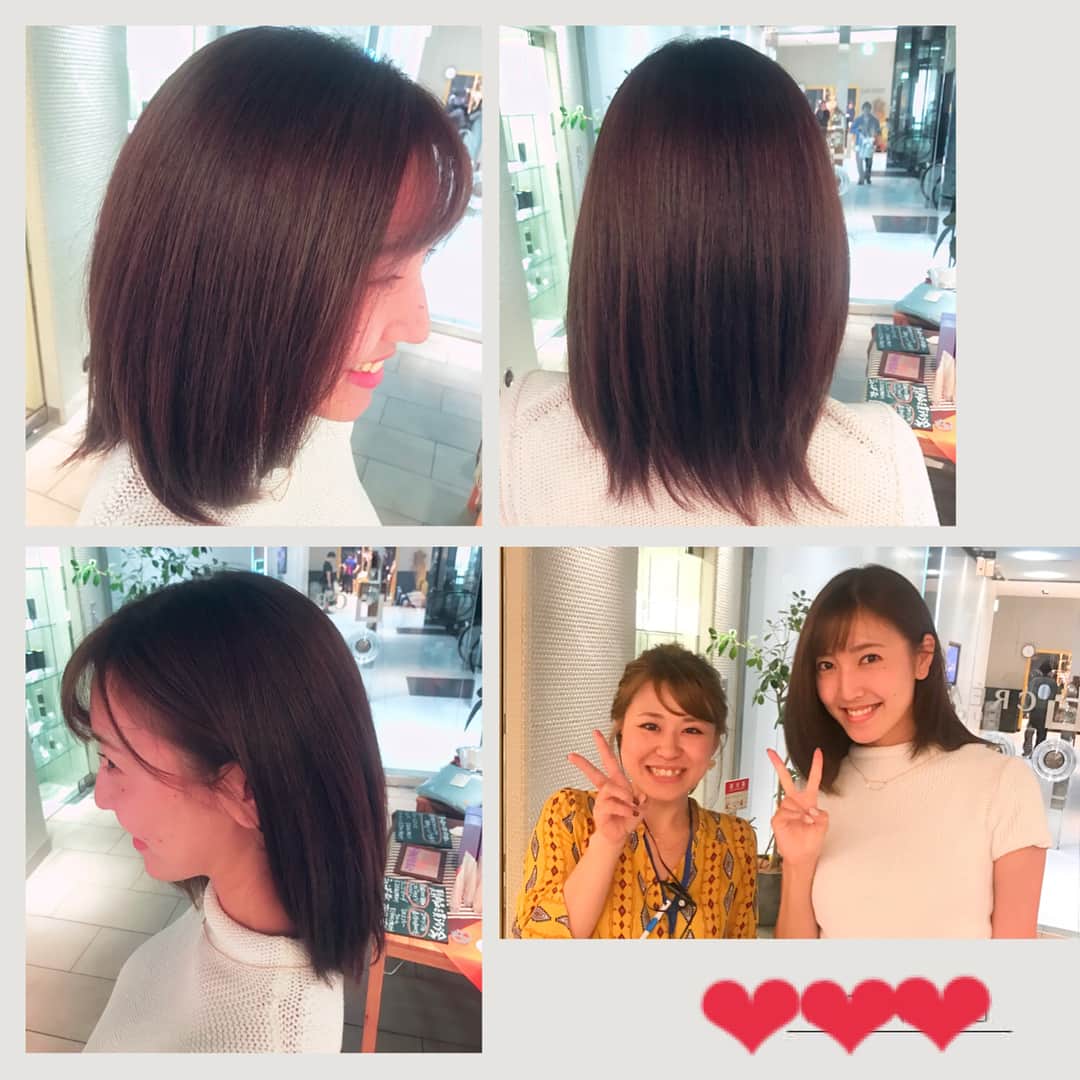 小澤陽子さんのインスタグラム写真 - (小澤陽子Instagram)「🍃ふわっっ…💇🏼💇🏼🍃 #オフday は、髪の毛のメンテナンスに✨  #髪の毛伸ばすか切るか悩みどころ🤔🤔💭 #とりあえず今日は長さも色もステイ。 #プリン修復 #さらさらにしてもらった❤︎ #オフの日はほぼすっぴん。 * * そして、もちろん今日もお見舞い☘️ #美容院からの病院 #都内と神奈川の行き来が激しいこの頃 #夕飯はコンビニ🍙  美容院では、、 #いつも大好きな映画を観る時間📽 今日は#素晴らしきかな人生🎞 感動😢😢 『愛』と『時間』と『死』かあ…  嬉しいことも悲しいことも、#共有できる人がいる幸せ は大事だなあと感じる今日この頃。  #しみじみ。笑」9月15日 22時06分 - yoko.ozawa729