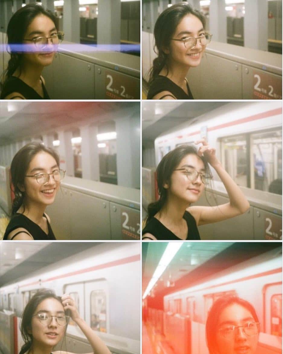 仁村紗和のインスタグラム：「連写。  眼鏡は去年からイメージモデルをさせて頂いてるOPTIQUE PARIS MIKIの眼鏡だよ✌︎ お気に入り✌︎」