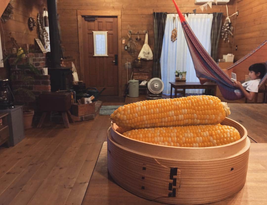 mikaranger823のインスタグラム：「こんばんは🙋 お久しぶりです。開田高原の朝どれ トウモロコシ🌽 朝早くに採って、10時に店頭に並ぶこのトウモロコシがわたしの1週間に1回の買い物の贅沢品。 店頭に立つお兄さんが採ってきてくれた自信もって勧めてくれるこのトウモロコシがとても好き✨ * インスタをずっと開かない間は食事を見直し、発酵食品や玄米を食べ、1週間で3キロ何故か痩せたわたし😁今も変わらず発酵食品を積極的に取り、自家製味噌の具沢山味噌汁、玄米をメインに腹八分目の生活🙌 痩せる為と言うより、忙しい毎日を乗り越える為の食事改善。 * 来月から新しいポジションになり、責任ある仕事になりそうです。 今のトレーナーという仕事に就くまでに何度も自分の仕事の出来なさに家で泣き、悩み今1年経とうとして、わたしの考えを今の同僚に『人には適材適所があり、出来ること苦手な事がある。みんなでフォローし、チーム全体の能力が上がり機能すればそれでいいのではないか。自分がやれないことを誰かに言われてるのでは。と気にするより、自分の出来ることやれる事夢中でやれば、その悩みに打ち勝てる自信がつくのでは？自分にも出来ない事あるのに、同僚の批判する前にフォローしよう！』と伝えれるようにやっとなれたこの数ヶ月。仕事も私生活も本当に充実してます☺️ 心配してコメントくださった皆様ありがとう！ぼちぼち余裕が出来てきたのでインスタも再開しようと思います🙇」