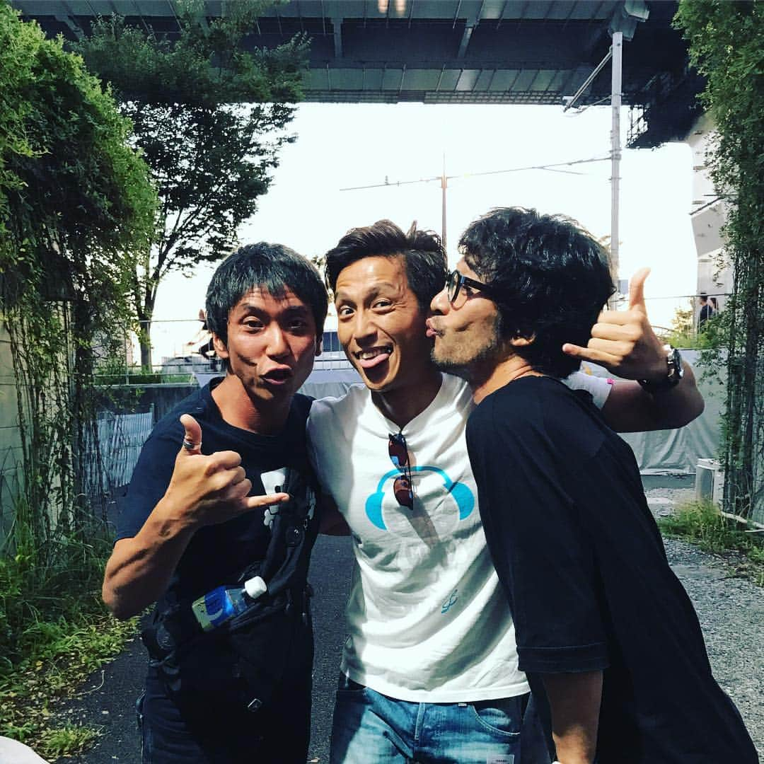 福西崇史さんのインスタグラム写真 - (福西崇史Instagram)「ウカスカジーのLive最高に盛り上がりました〜😊 このお2人にも会えて楽しかった😁  MIFA football park 3周年おめでとう🎉  #ウカスカジー #桜井和寿 #ガクエムシー #Live #豊洲 #mifa  #中川敬輔 #鈴木英哉  #ジェンさん怖いよ笑  #福西崇史」9月19日 0時03分 - takashi_fukunishi