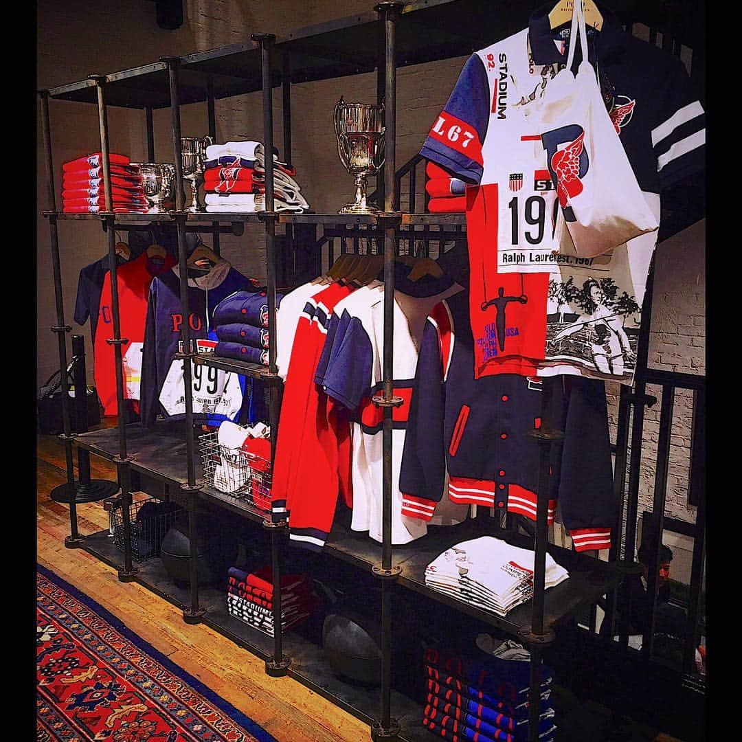 BOBBYのインスタグラム：「👀💥 遂に 明日 発売‼️ The Limited Edition Polo Stadium Collection  @ralphlauren  #ralphlauren  #polo1992  #polostadium」