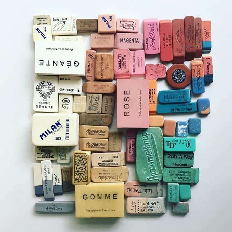 Snapfluenceのインスタグラム：「Who doesn’t love some @thingsorganizedneatly? Credit to @lisacongdon and her eraser addiction!」