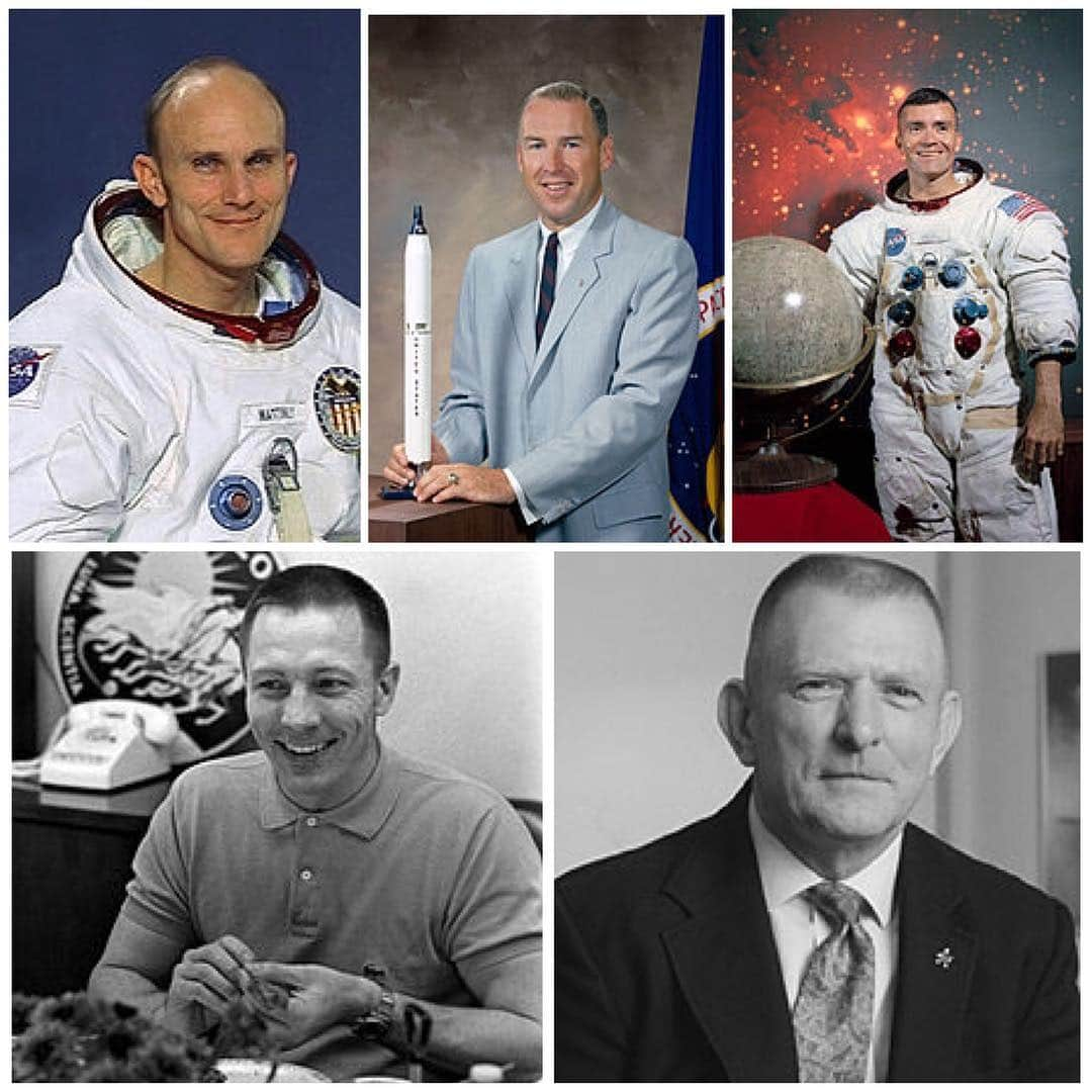 Black Jaguar-White Tiger さんのインスタグラム写真 - (Black Jaguar-White Tiger Instagram)「From top left to right: Ken Mattingly, Jim Lovell, Fred Haise, Jack Swigert and Flight Director for the Apollo XIII, Gene Kranz. I've Loved the story of the Apollo XIII and the heroes that brought them back from an almost certain death. The world famous phrase "Houston: We have a problem." was said by Jim Lovell when something exploded in their spaceship and he contacted NASA. Luckily for them, their main pilot Ken Mattingly, one of the most important Astronauts in the history of NASA was substituted 3 days before for a false case of measles that he never contracted and was able to save his crew from Earth together with the thousands of geniuses working there. Ken also worked in the Space Shuttle. For I believe 6 days, the whole world was paralyzed by the drama of the mission and the struggle to bring back alive these heroes. Everything that could have failed, went wrong, but with an Unbending Intent of millions (Perhaps billions) of people and a whole lot of science, they made it back home. Jim Lovell is 89, Ken Mattingly is 82, Gene Kranz 84, Fred Haise is 83, unfortunately, Jack Swigert died young after being elected to congress. I had the honor of meeting Buzz Aldrin and Rodolfo Nerivela (The only Mexican Astronaut) once. When I was young, every boy wanted to be an Astronaut (Now they want to be in boy bands) and I have always Loved everything related to Space. Humans like these ones should be the inspiration of the new generations and I wanted to pay tribute to them and to the thousands at NASA that I didn't mention. With Love and respect from an Astronaut at Heart... #ApolloXIII #NASA #KenMattingly #JimLovell #FredHaise #JackSwigert #GeneKranz #BuzzAldrin #RodolfoNeriVela #PapaBearChronicles」9月24日 6時09分 - blackjaguarwhitetiger