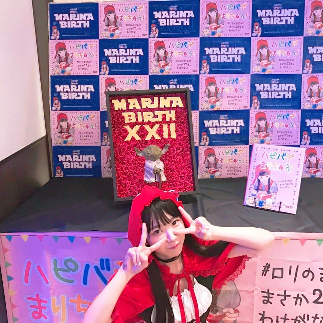長澤茉里奈さんのインスタグラム写真 - (長澤茉里奈Instagram)「まりちゅうバースデー #ロリなまりながまさか22才なわけない きてくれた皆さんありがとう！ みんなと過ごした大切な日 一生忘れません」10月9日 0時18分 - marinanagasawa1008
