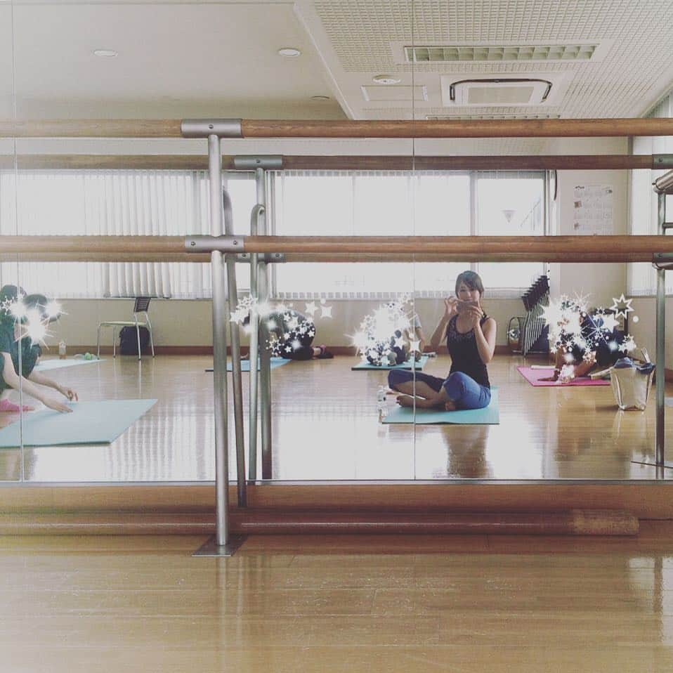 福田友理子さんのインスタグラム写真 - (福田友理子Instagram)「今日はヨガピラティス✨🏋 #ヨガピラティス #ヨガ #ピラティス #yoga #pilates #sports」9月24日 16時16分 - yuriko.fu