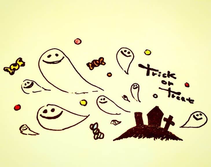 のインスタグラム：「#Halloween #trickortreat」