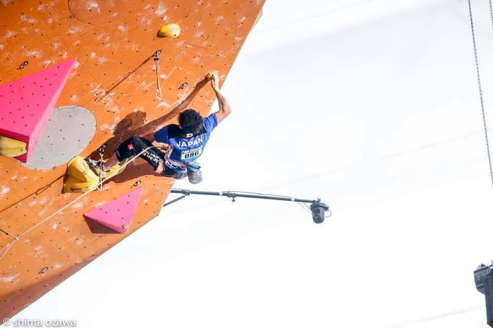 是永敬一郎のインスタグラム：「This year a lot of 10th  I am lucky? Unlucky  thanks@shintaozawa  #wordcup #ifscwc #ifsc #climbing#read」