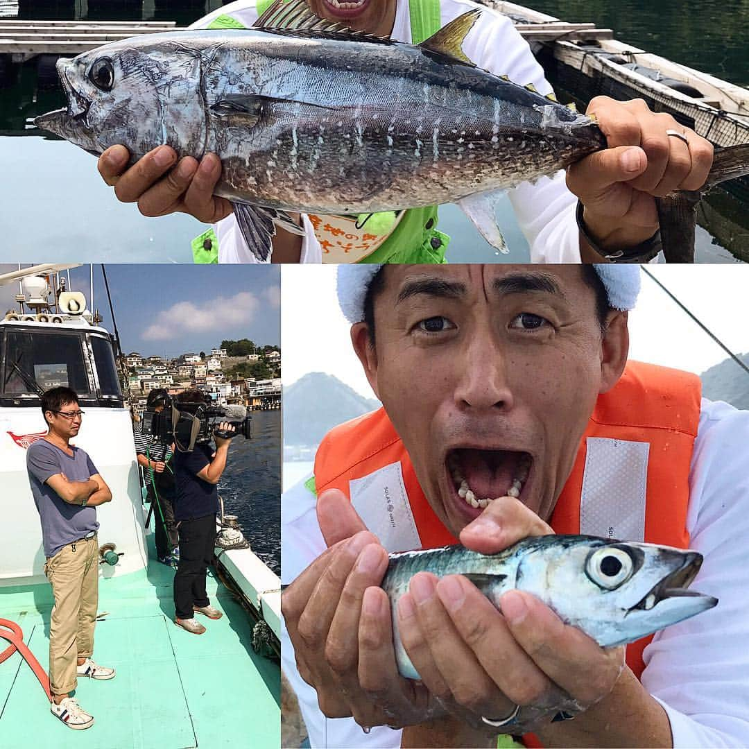 石田靖さんのインスタグラム写真 - (石田靖Instagram)「KTV関西テレビ『よ〜いドン❗️』 産地の奥さんごちそう様ロケで 姫路市家島町坊勢島へ 今回の食材は「サバ」坊勢島の奥さん方のサバ料理ご紹介〜 なぜか⁉️…クロマグロ釣ってます…OAご確認ください〜〜 #関西テレビ #よーいドン  #産地の奥さんごちそう様  #産ごち #家島町坊勢島 #家島 #坊勢島 #サバ #サバ料理 #クロマグロ #石田靖  #おおきにごちそうさんです」9月26日 11時40分 - yasulog