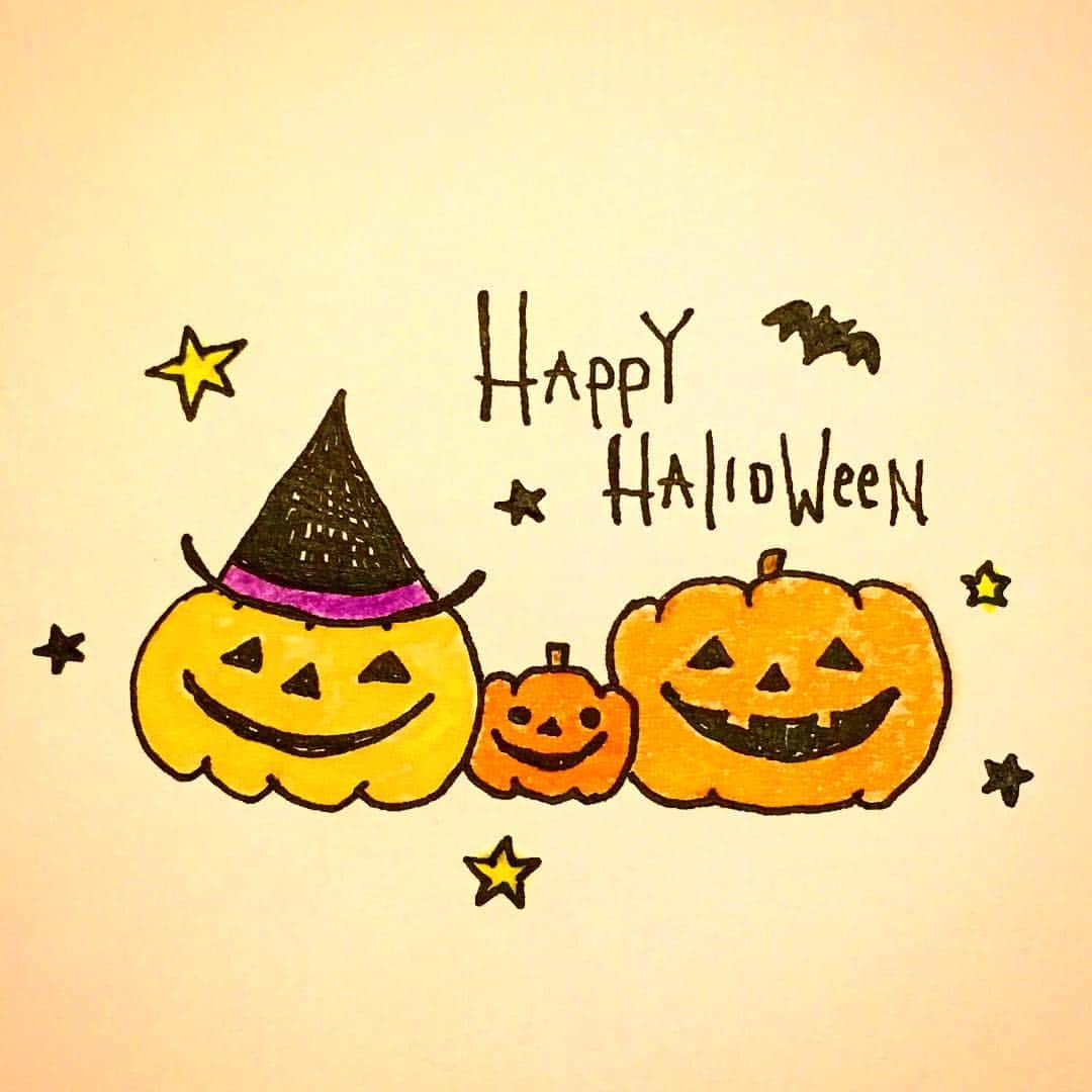 のインスタグラム：「color version  #happyhalloween  #pumpkin」