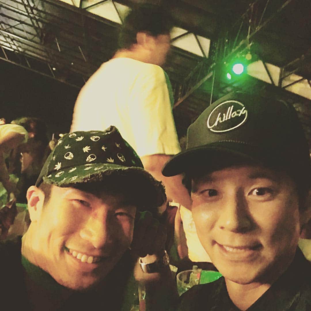 渡部建のインスタグラム：「with 桐生祥秀！ #９秒98 #100m #旬な男 #苦悩の末に #大快挙」