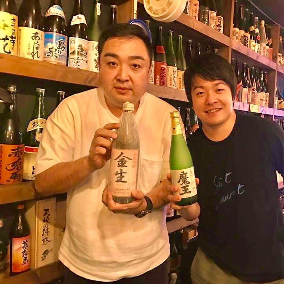 岸川聖也のインスタグラム：「神楽坂にある知り合いの店に行って来ました！ お酒のこだわりが本当に凄くて料理も本当に美味しいです😊 この日は運転があったので飲めませんでしたが今度またゆっくり伺います😋 #神楽坂 #焼酎 #日本酒」