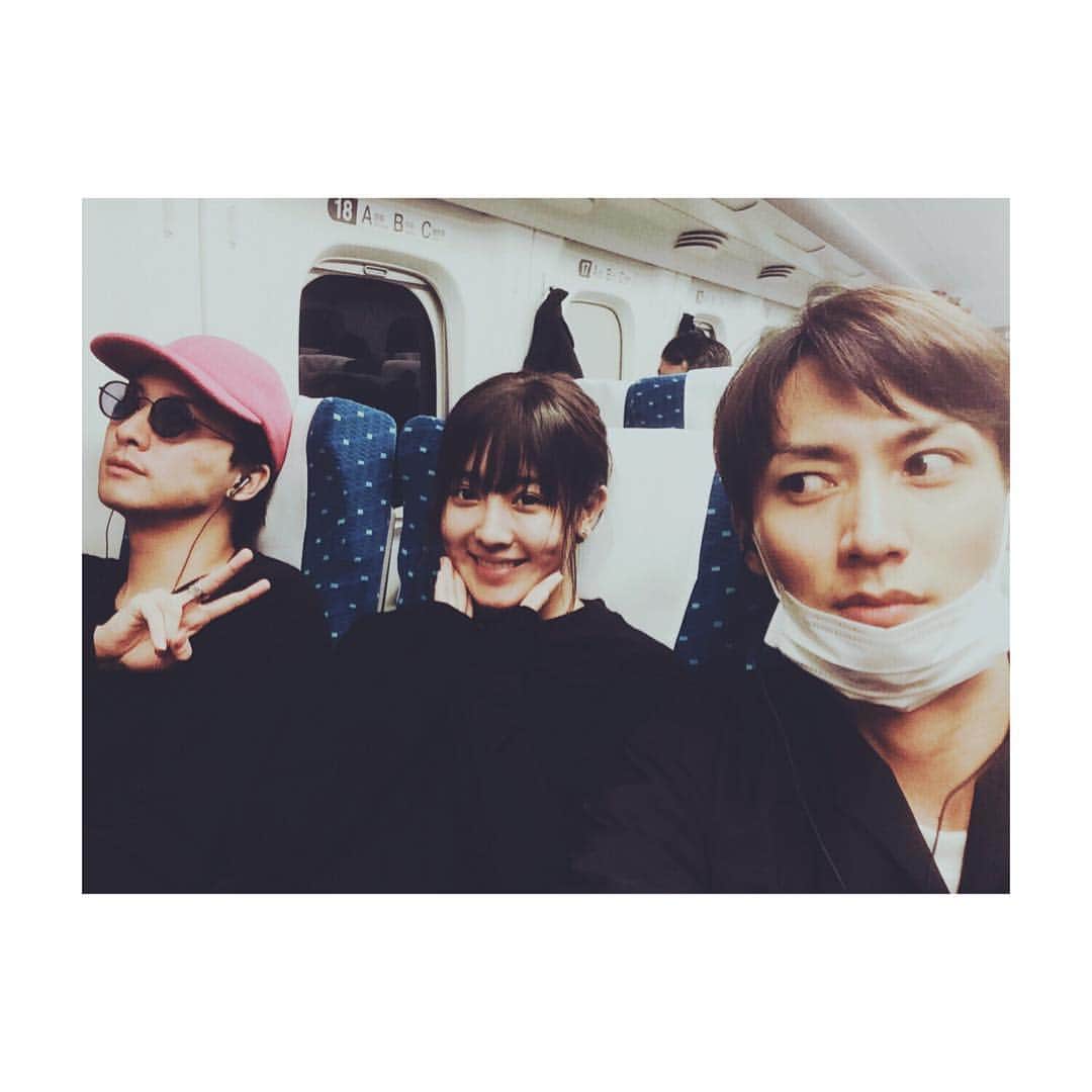 渡部秀さんのインスタグラム写真 渡部秀instagram 仲良く帰京 石井一彰 山本ひかる 渡部秀 9月29日 12時11分 Shu Samurai