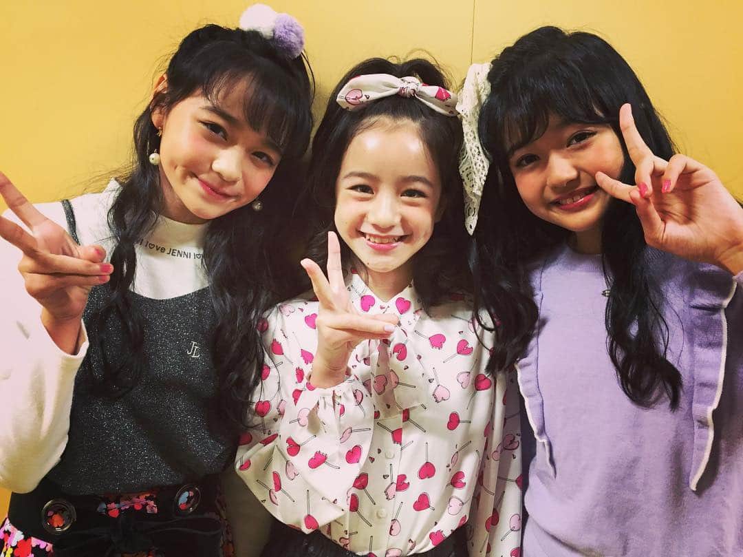 ニコ☆プチのインスタグラム：「福井のジェニィイベント、スタートしました❤️ 3人に会いに来てねー！💯💯 #ニコプチ #jenni」