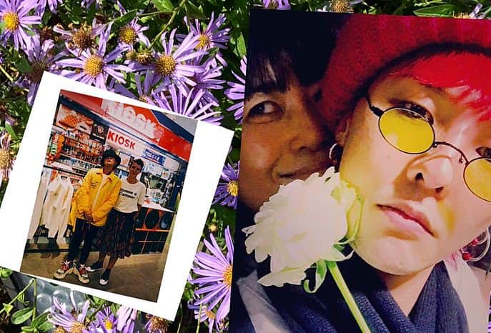 G-DRAGONのインスタグラム：「Was very happy to seeing my friends in paris and now i'm leaving...💭」