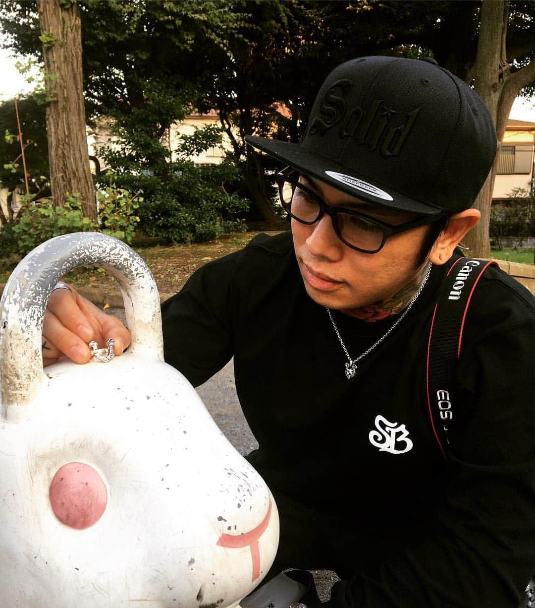 ka-yuのインスタグラム：「うさぎにホースシュー。 #どんぐり広場公園 #下北沢」