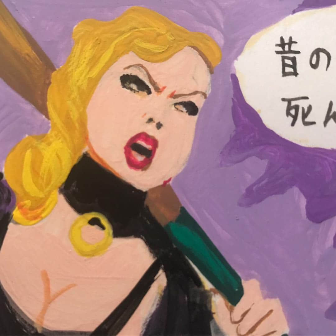 五月女ケイ子のインスタグラム：「朝日新聞の夕刊で、音楽のコラムのイラストを描くことになりました。今日の夕刊ご覧ください。 #五月女ケイ子#keikosootome#taylor」
