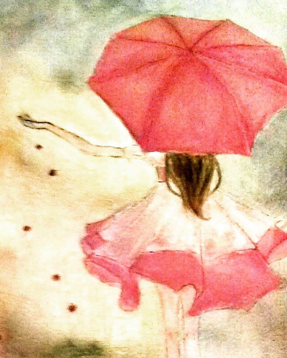 cocoppa officialのインスタグラム：「‪Come with the rain🌂 #comewiththerain #rain #umbrella #cloud #autumn #lovely #shine #fairy #cute #girls #love #kawaii #purple #beautiful #homescreen #wallpaper #icon #cocoppa‬ #instagood #instalike #instagram #instagramer」