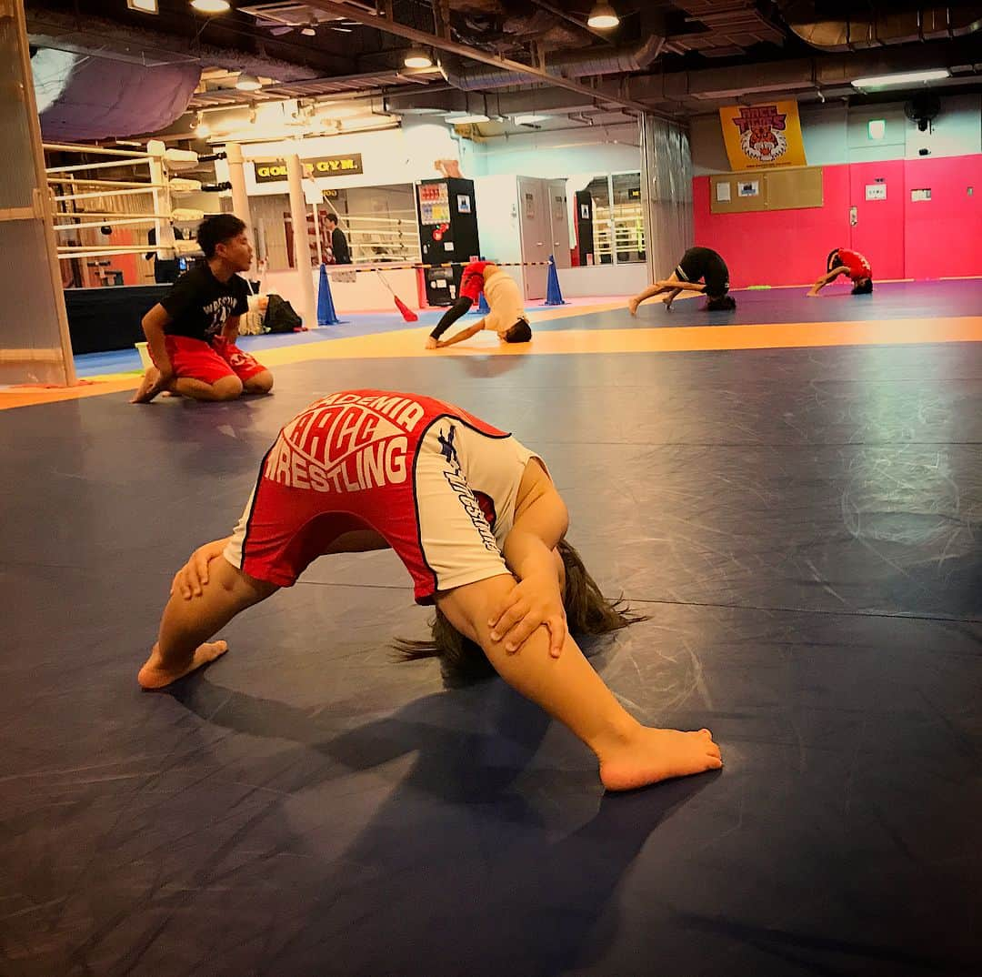 阿部裕幸さんのインスタグラム写真 - (阿部裕幸Instagram)「得意の前ブリッジ☝🏻 Koyuru and Kyle join AACC Kids Wrestling class😊 #aacc #aacckidswrestling #aacckids  #kidswrestling #aaccキッズ #aaccキッズレスリング #baby #mygirl #こゆるやま #7月生まれ #3歳  #myboy #myson #かいるまる #4月生まれ #1歳 #姉弟 #仲良し #格闘技やるならAACC #キッズクラスはAACC #前ブリッジ #neckbridge」10月3日 22時04分 - abeani111