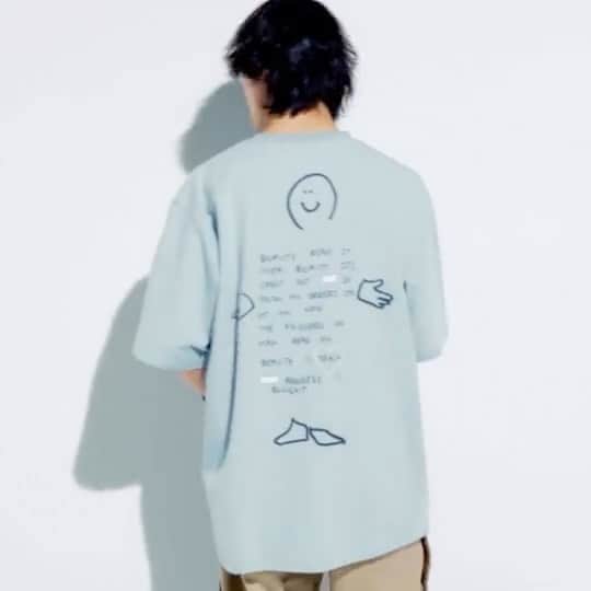 長坂 睦生のインスタグラム：「#rageblue のTシャツ。 着用モデルしました。」