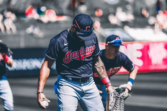 デライノ・デシールズ・ジュニアさんのインスタグラム写真 - (デライノ・デシールズ・ジュニアInstagram)「Need me some of this. #gotribe @indians」5月10日 1時31分 - linodeshields