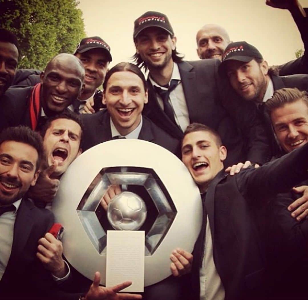 マルコ・ヴェッラッティのインスタグラム：「Jolis souvenir @psg」