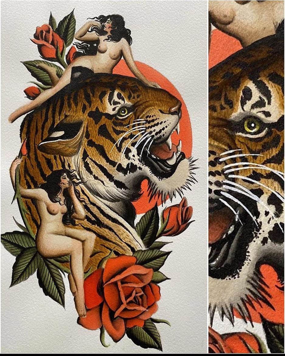 Art Collective Magazineさんのインスタグラム写真 - (Art Collective MagazineInstagram)「@andresinkman consistently producing awesome work. Give him a follow 💥 #artnerd #artcollective #tiger #isigroup」5月6日 10時06分 - art_collective