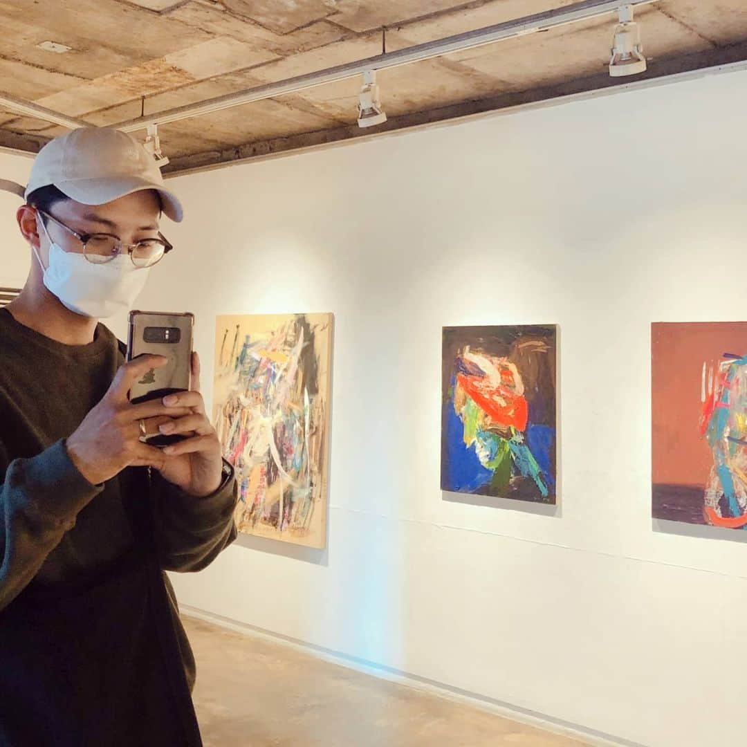 カン・ユンジェのインスタグラム：「그림 좋아 😗」