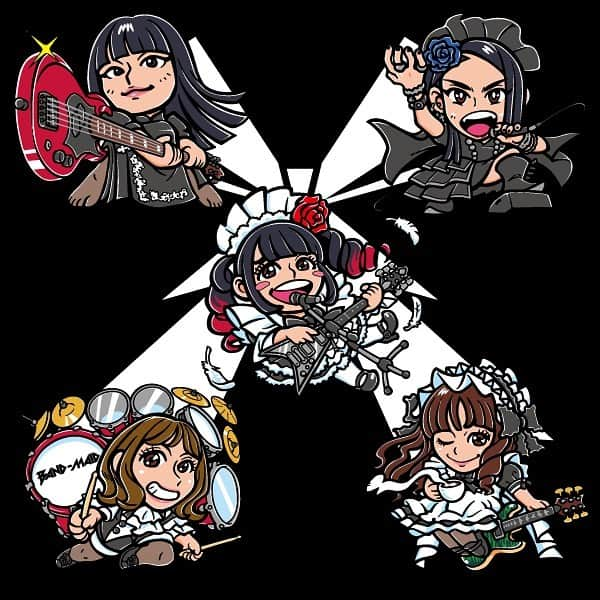 BAND-MAIDさんのインスタグラム写真 - (BAND-MAIDInstagram)「#bandmaid #thedayofmaid #may10  #wdbm #worlddomination #conqueror designed by @tofuboyrecords」5月6日 19時33分 - bandmaid.jp