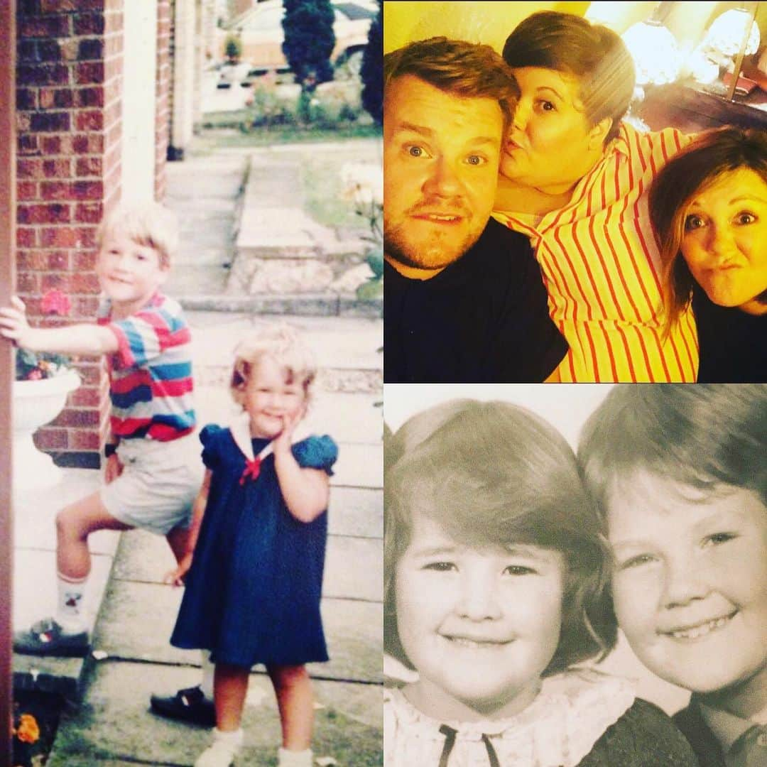 ジェームズ・コーデンのインスタグラム：「My life has been blessed with two incredible sisters. Andrea my big sister and Ruth (Rudi!) my younger. Today is Rudi’s birthday. It’s hard to describe to people who don’t know Ruth how incredible she is. How she lifts everyone around her, and with her love and kindness and compassion is the person who makes lots of people feel safe in this world. Now more than ever, the work she has done as a key worker over the past decade in social care is inspiring and humbling to say the least. So today I’d like to say Happy Birthday Rudi! I’ve never felt so far from you and Ange and Mum and Dad. But I’ve also never felt so connected to you all. Today’s birthday, like many days right now, will be weird at times, I’m sure. But I love you very very much, And am always so proud to be your brother. Happy Birthday Rudi! x」