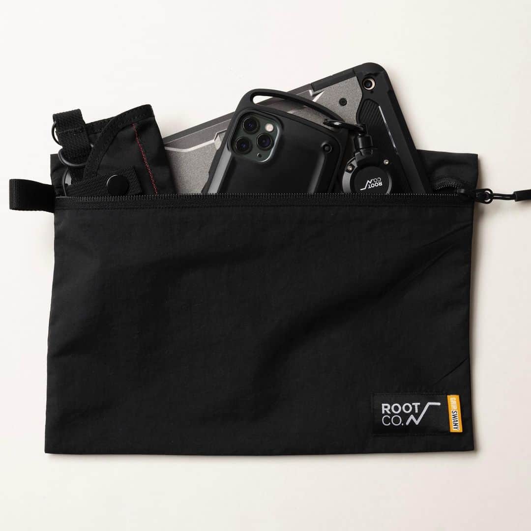ROOT CO. Designed in HAKONE.さんのインスタグラム写真 - (ROOT CO. Designed in HAKONE.Instagram)「. Limited item. GRIP SWANY × ROOT CO. Original Pouch. Included with GRIP SWANY GEAR SHORTS/PANTS ROOT CO. Collaboration Model 2nd (Black)  #gripswany #gearshorts #gearpants #root_co #rootco #shockresistcasepro #magreel360」5月6日 16時26分 - root_co_official
