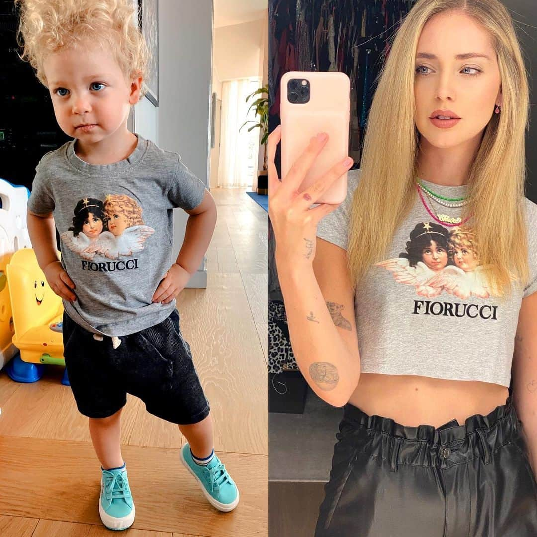 キアラ・フェラーニさんのインスタグラム写真 - (キアラ・フェラーニInstagram)「Who wore it better? Leo ❤️」5月6日 17時09分 - chiaraferragni