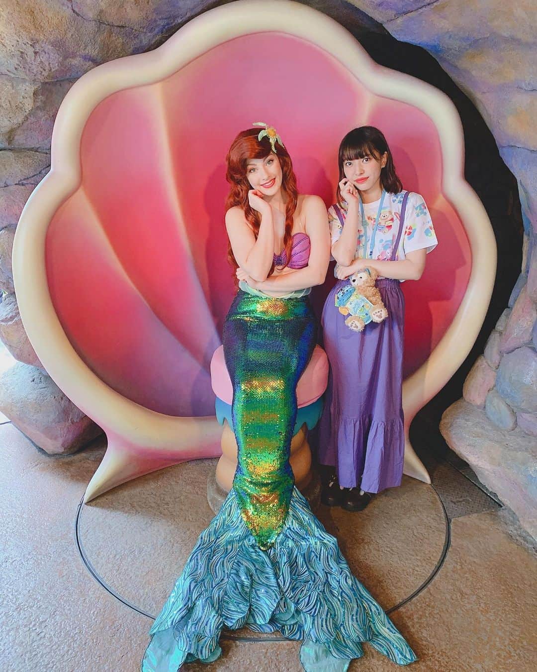 徒然みおれさんのインスタグラム写真 徒然みおれinstagram アリエル とてもお綺麗ですと言ったら ありがとうって素敵な笑顔で 答えてくれて ドキドキが止まりませんでした イングリッシュだから余計に 緊張したけど 憧れのプリンセスに会えて