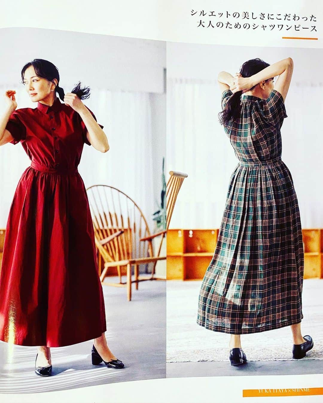 板谷由夏 さんのインスタグラム写真 - (板谷由夏 Instagram)「発売中の雑誌GLOW @glow_tkj で SINME @sinmedenim を特集して いただきました。 愛を注いで作った洋服たちを 今はインスタなどであまり紹介できない ので、私としてはとても嬉しいです。 新しいお洋服を着て、わくわくしながら 笑顔でお出かけする日々が 早く戻りますように。 SINME ホームページもぜひ のぞいてみてくださいね！」5月6日 17時24分 - yukaitaya