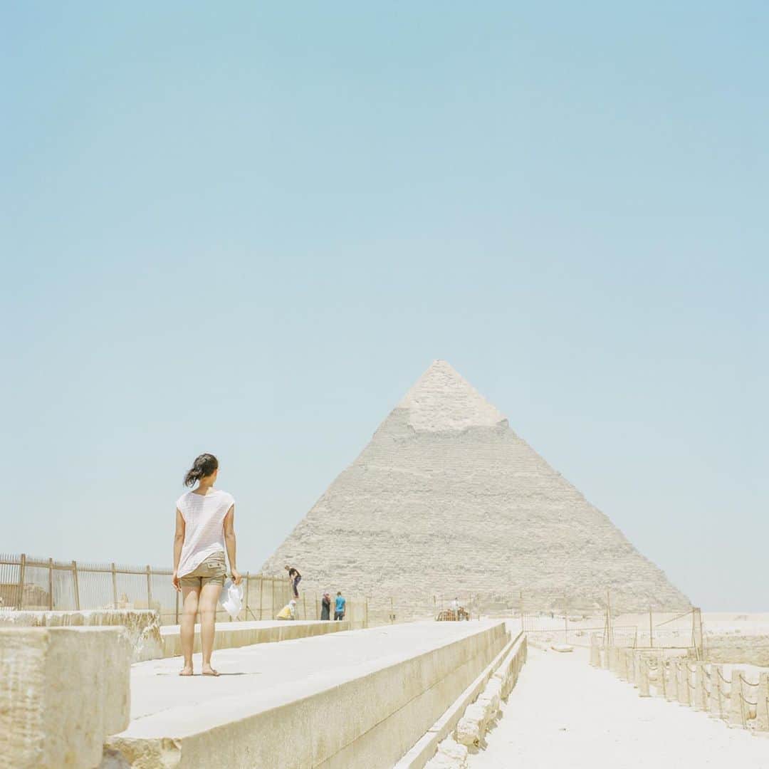 濱田英明のインスタグラム：「Egypt, 2014 #pentax67 #distantdrumsbook」