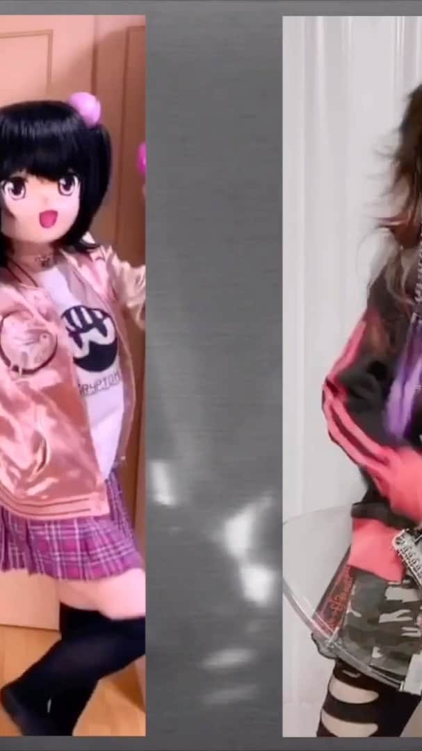 のインスタグラム：「hide with Spread Beaverさんのファーストシングルであり、アニメ「AWOL」主題歌「ROCKET DIVE」！ なかよしのギタリスト、MANAMIXちゃんと、hideさんへの愛を込めて　#STAYHOME で勝手にコラボさせて頂きましたもっち♡  5/2、XJAPAN、hide with Spread BeaverのHIDE/hideさんが旅立った日にYouTubeにアップした動画を、こちらにも！  We love hide,forever♡  #HIDE #hide #XJAPAN #ROCKETDIVE  #hidewithSpreadBeaver #NASA #AWOL #rocket #MANAMIX #MomochiMinami #うちで過ごそう #うちで踊ろう」