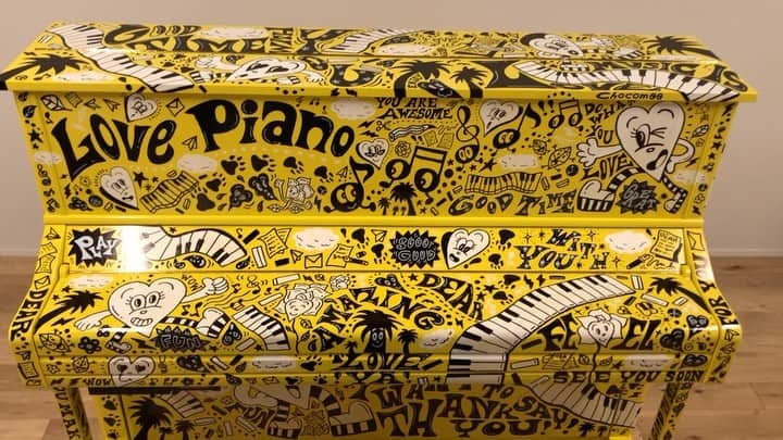 chocomooのインスタグラム：「🎹 #LovePianoYamaha #Chocomoo」