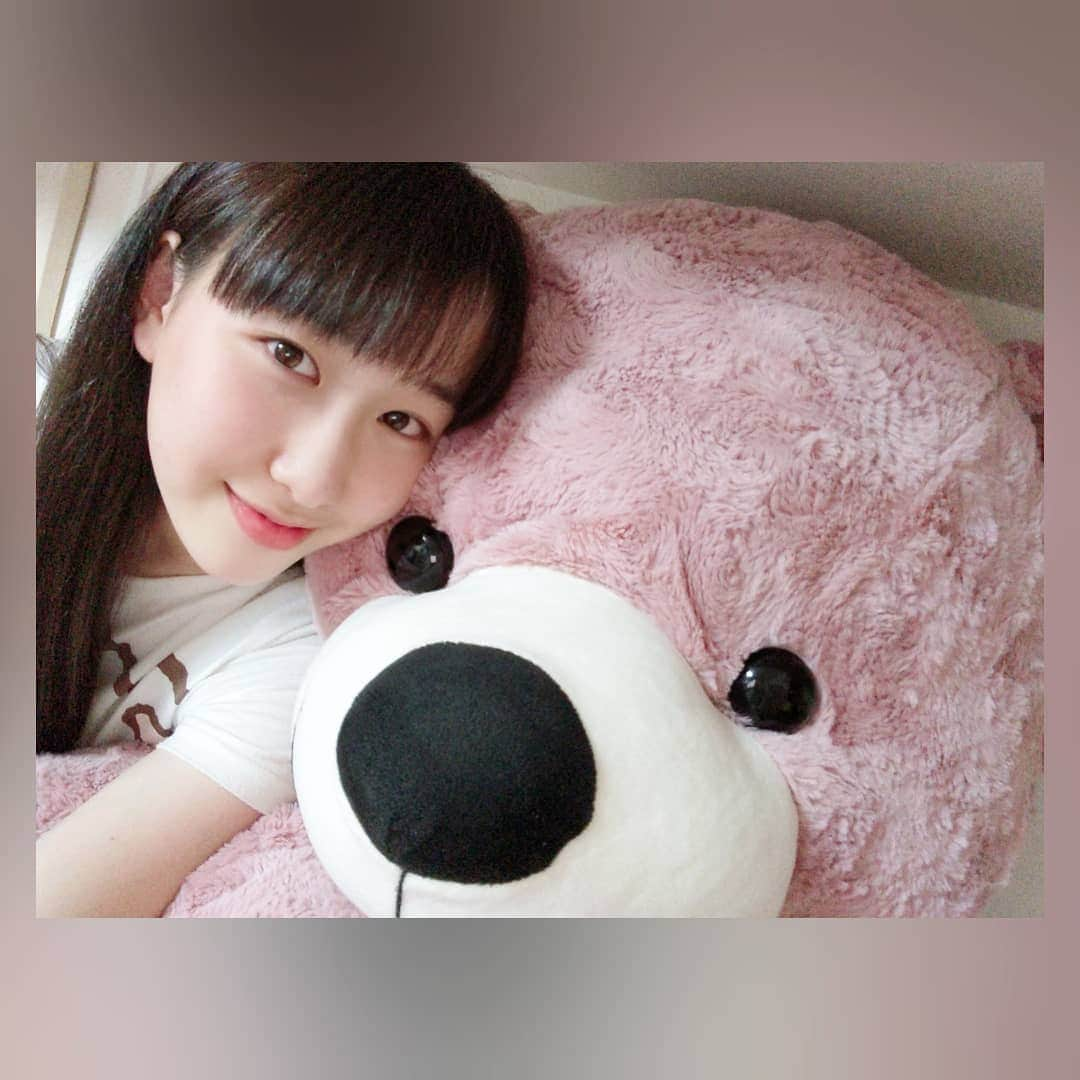 山下森羅さんのインスタグラム写真 - (山下森羅Instagram)「こんばんは🌙*.｡ 前髪が長かったので、お母さんに切ってもらいました🐻💕 スッキリー✨ どうですか？(*¨*)？ #前髪カット #stayhome #おうち時間 #クマ #ぬいぐるみじゃありません家族です #自撮り #jc2 #山下森羅」5月6日 22時28分 - shiira_yamashita0922