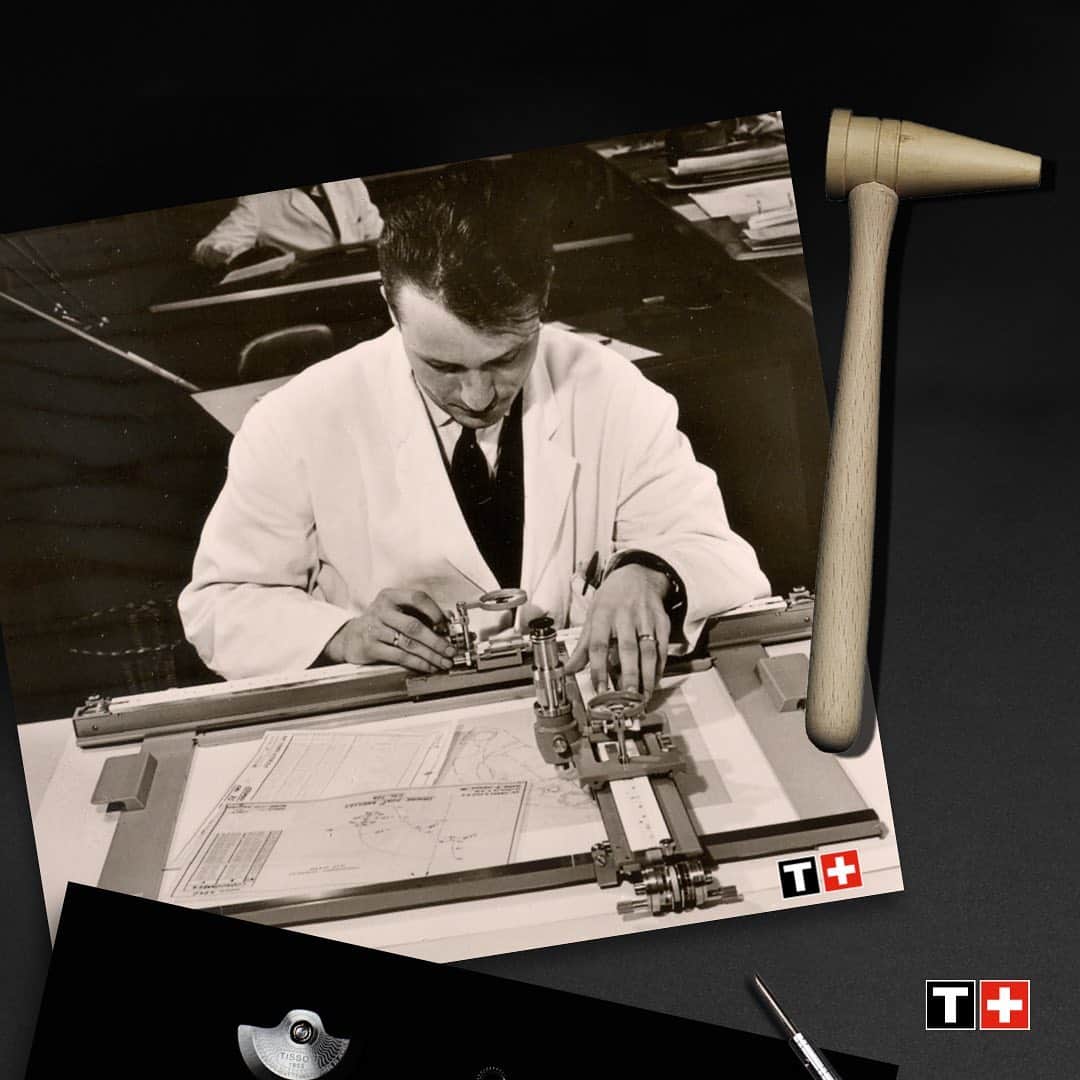 ティソさんのインスタグラム写真 - (ティソInstagram)「A glance in 1962: here is the making of a Tissot watch from the technical plan to the final step, the assembly.  #Tissot #TissotHistory #Watchmaking #Switzerland  #LeLocle」5月6日 22時44分 - tissot_official