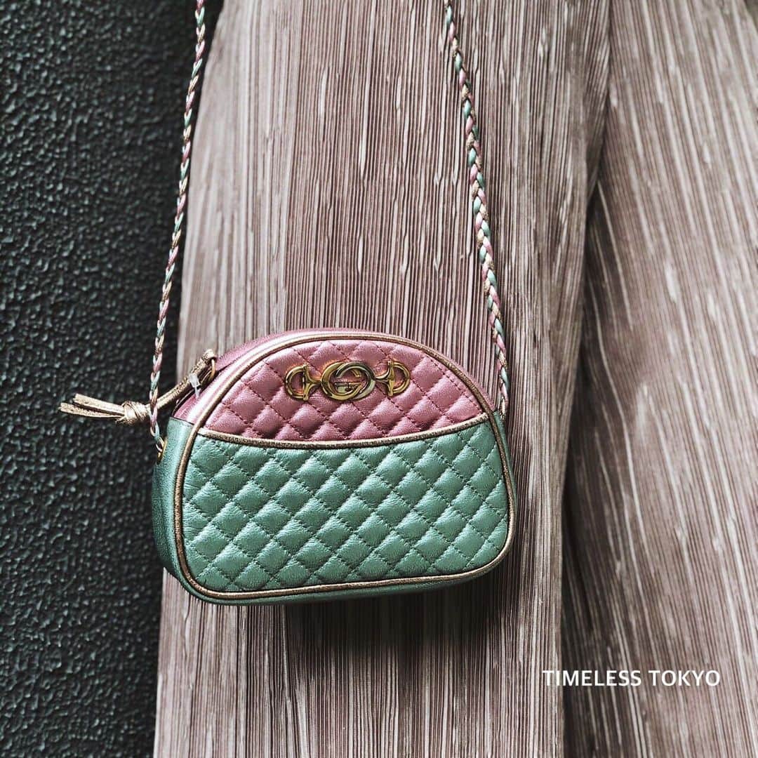 Paula’sのインスタグラム：「【 ⏰TIMESALE⏰ 】 まもなく終了！！ 人気商品が最大50%OFF . GUCCI キルティングミニショルダーバッグ . 詳細はWEB SHOPにて 【GS15056】 . 【期間限定】 4/29(水) - 5/6(水) . 本日までのお得なアイテムをお見逃しなく♡ . #TIMELESSTOKYO#TIMELESS#TOKYO#vintage#タイムレス#selectshop #shopping #fashion#bag#accessory #watch#gucci #stayhome#sale」