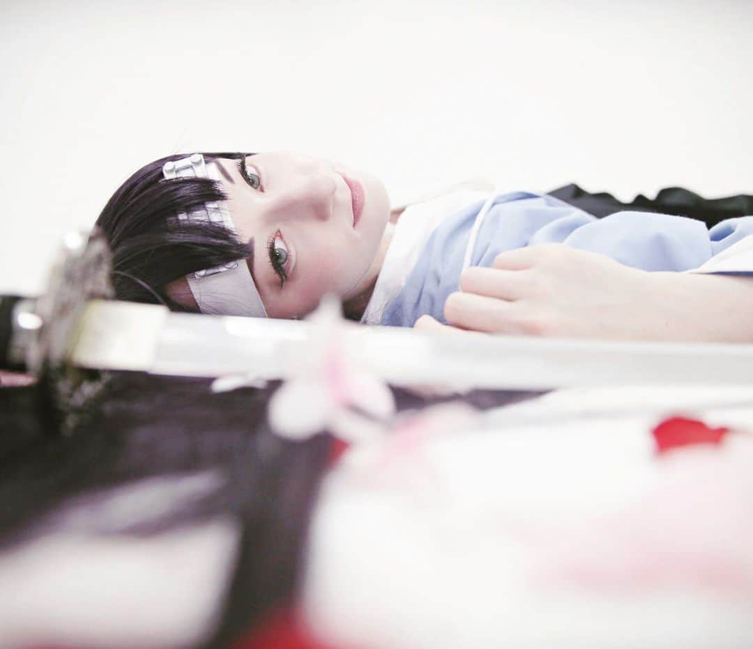 姫沢のインスタグラム：「まる。  #姫沢　#ドイツ人　#レイヤー　#沖田総司　#peacemakerkurogane #peacemakerkuroganecosplay #himezawa #okitasoujicosplay」