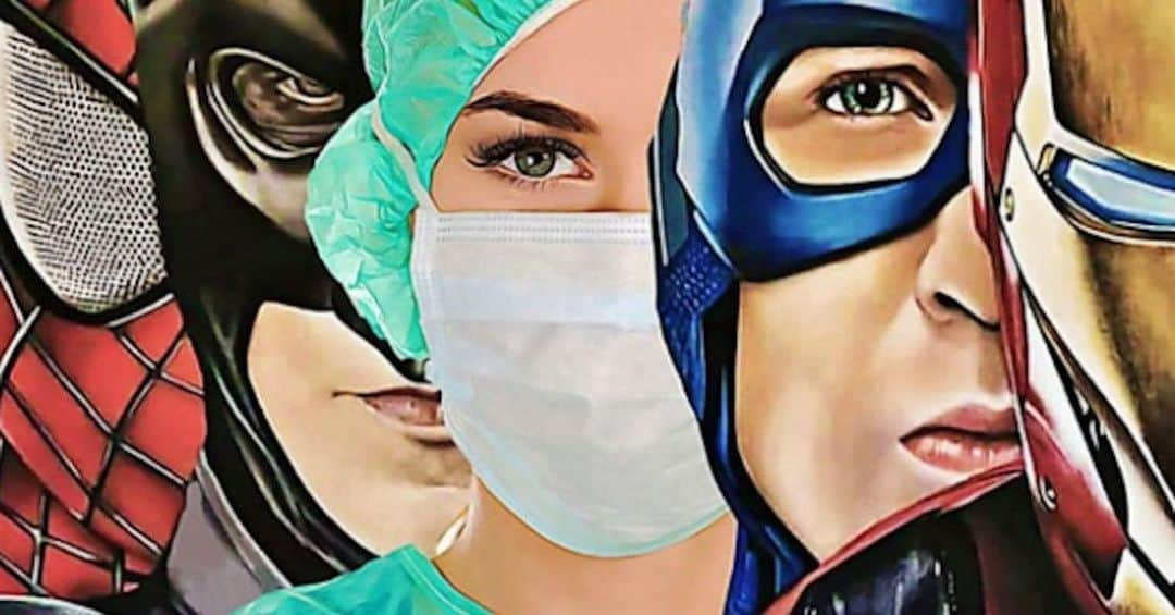 ディディ・グレゴリウスさんのインスタグラム写真 - (ディディ・グレゴリウスInstagram)「Awesome picture for all the #nationalnursesday all over the world keeping everyone safe through this time... 👩🏻‍⚕️ 👨🏻‍⚕️ Ps: not my picture」5月7日 6時26分 - sirdidig18