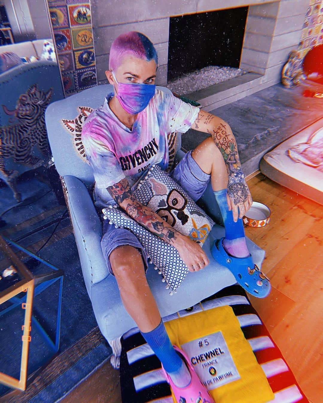 ルビー・ローズさんのインスタグラム写真 - (ルビー・ローズInstagram)「These are my colors now.」5月7日 11時04分 - rubyrose