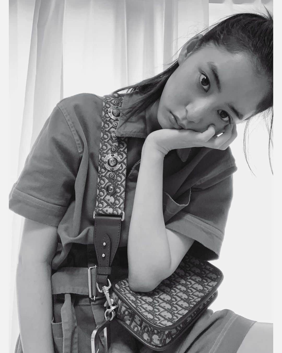 新木優子さんのインスタグラム写真 - (新木優子Instagram)「気分が上がってお洋服も着てみたり☺️ @dior」5月7日 22時49分 - yuuuuukko_