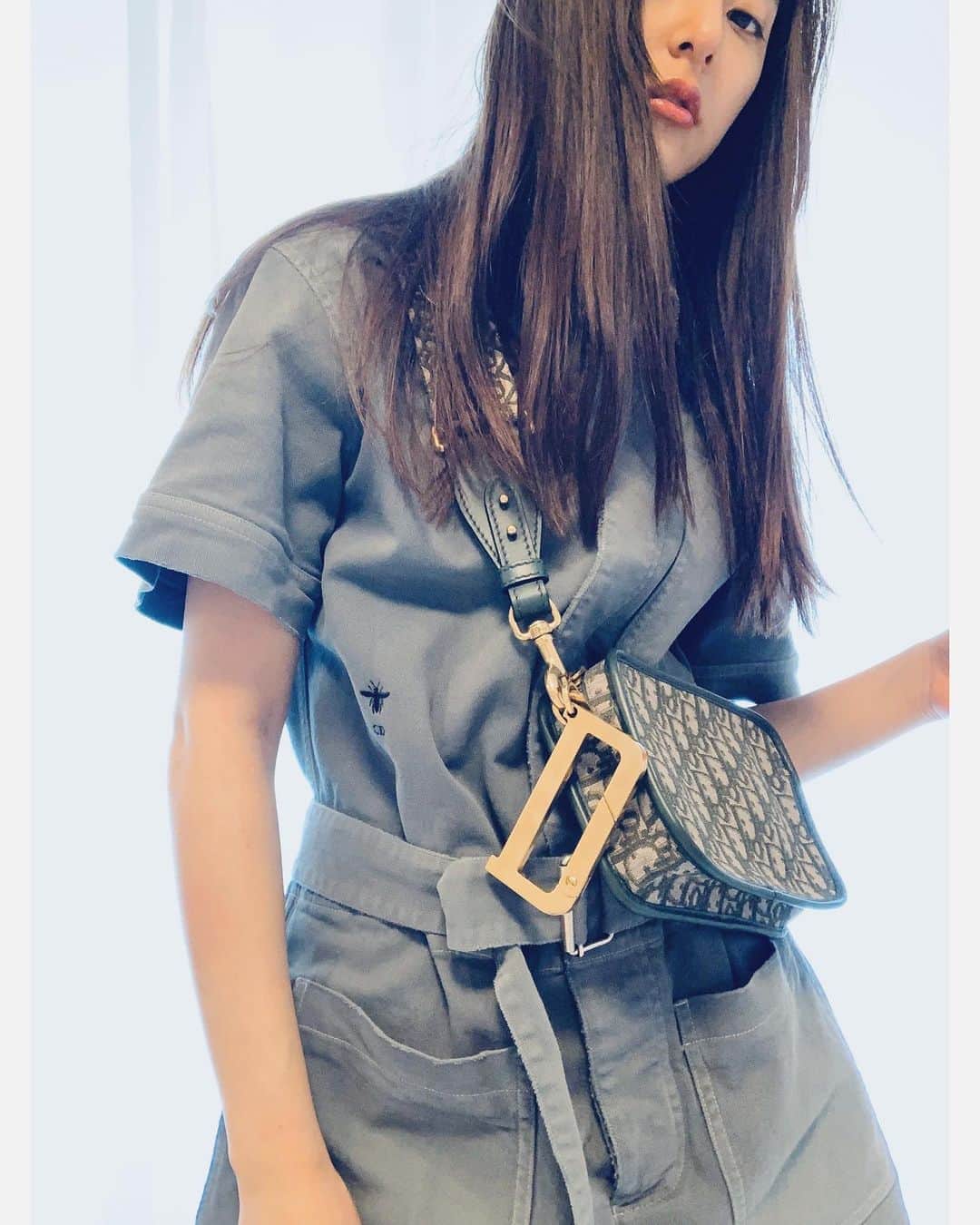 新木優子さんのインスタグラム写真 - (新木優子Instagram)「気分が上がってお洋服も着てみたり☺️ @dior」5月7日 22時49分 - yuuuuukko_