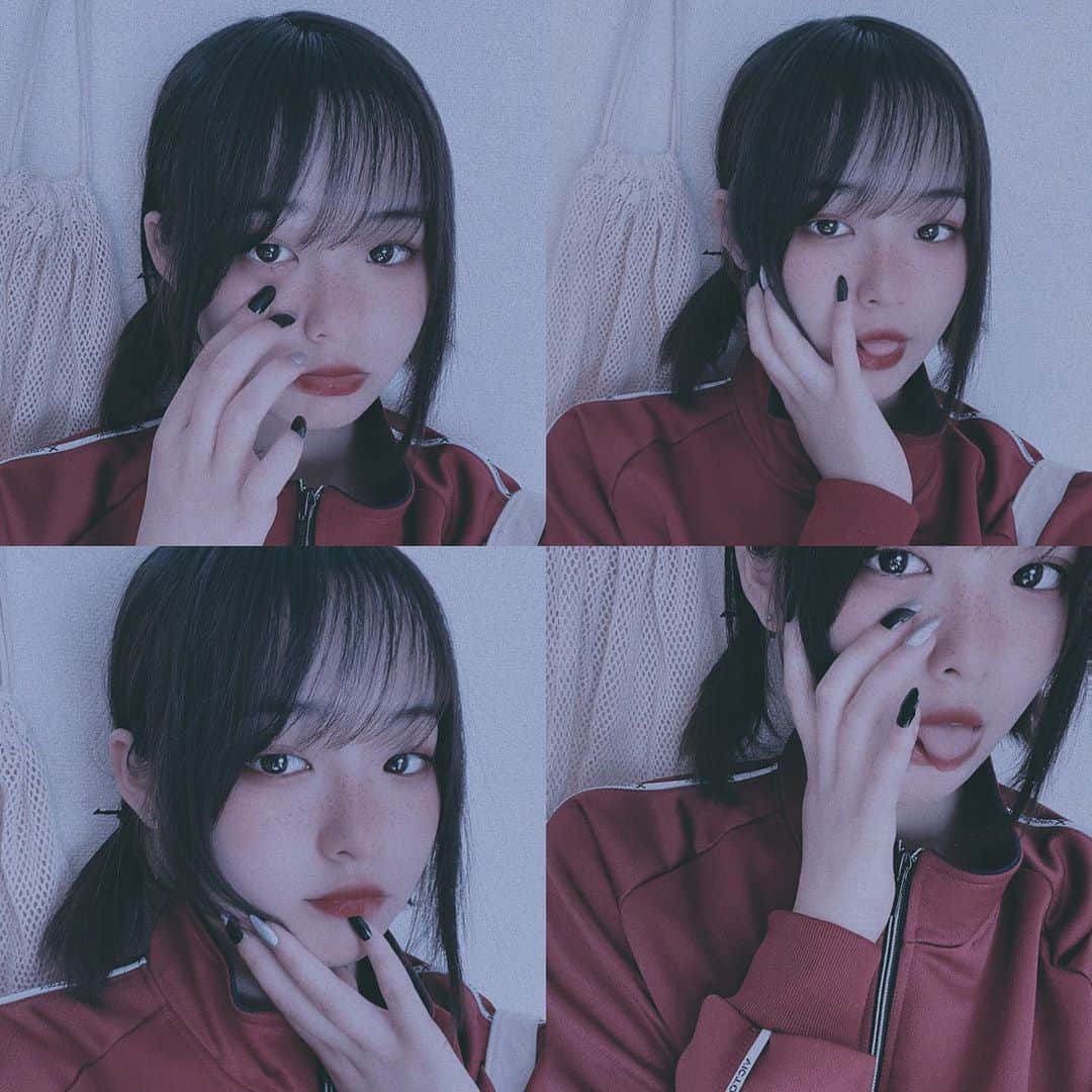 野口花鈴のインスタグラム：「加工加工」